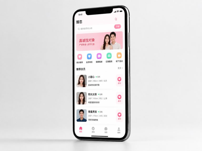 博望区婚恋APP与手机H5网站